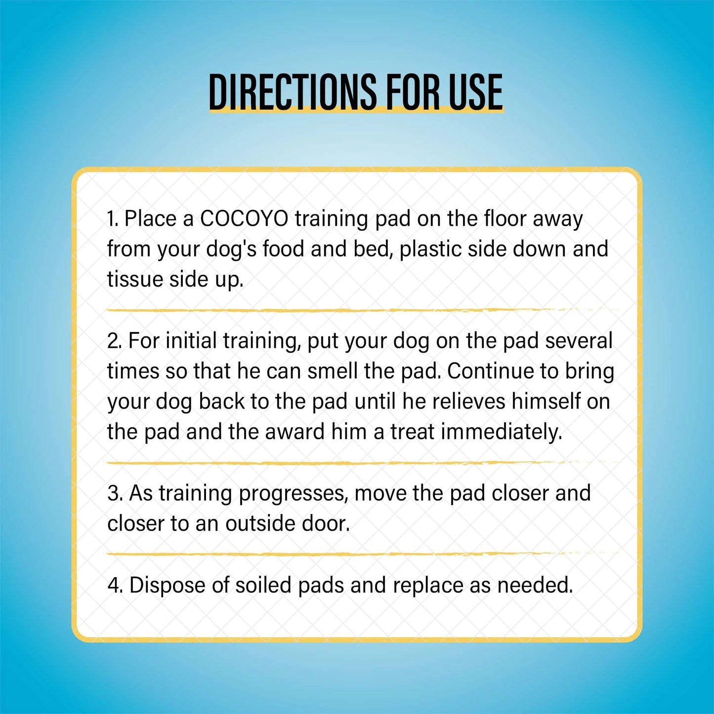 Best Value 22"X22" Dog Training Pads 50 Count