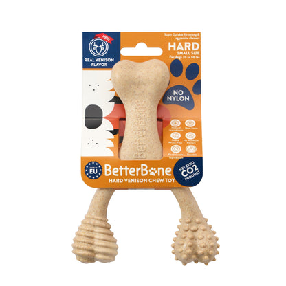 Betterbone HARD DURABLE CHEW TOY: Naturally Derived Ingredients, Eco-Friendly, and for the Toughest Chewers!