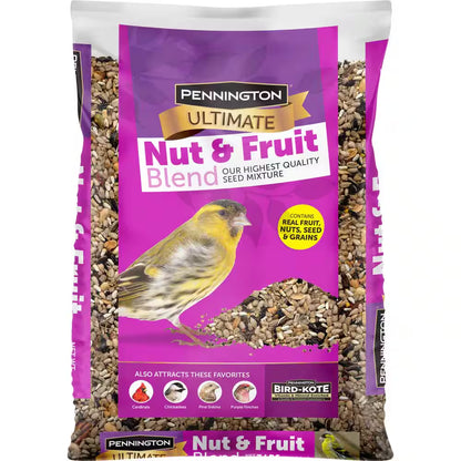 Ultimate 7 Lb. Nut and Fruit Bird Seed Food Blend Wild Bird Seed Mix
