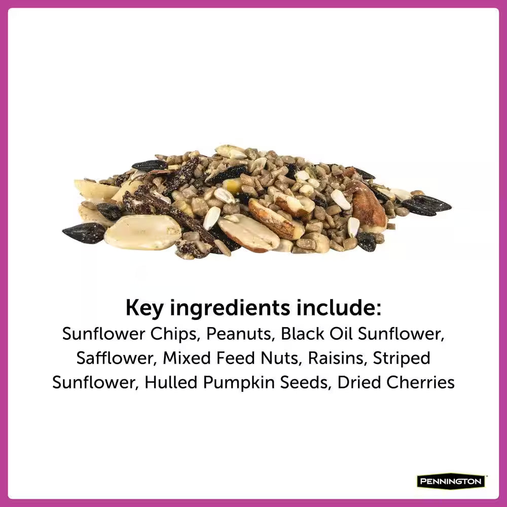 Ultimate 7 Lb. Nut and Fruit Bird Seed Food Blend Wild Bird Seed Mix