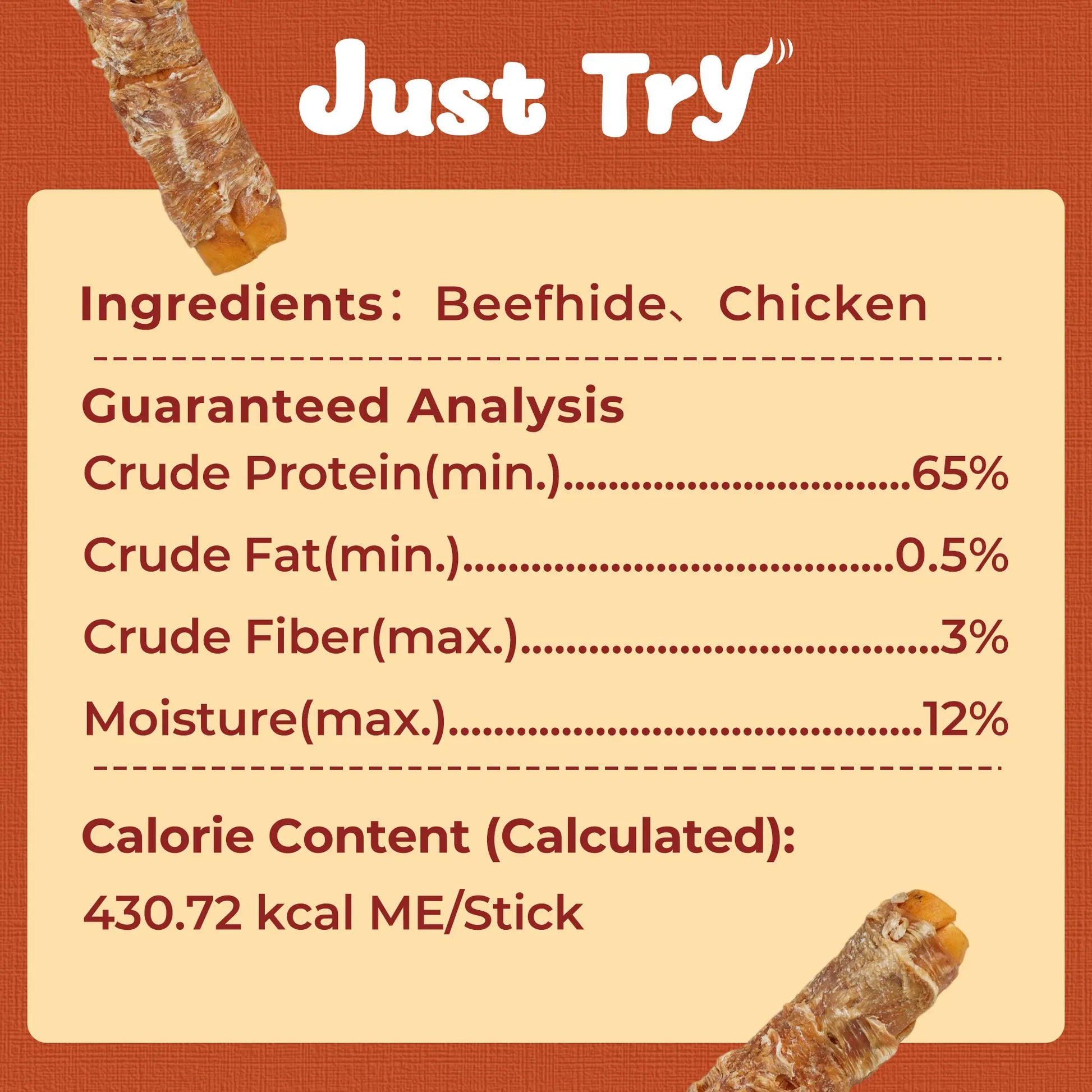 【Petlovers】Big Size Chicken Wrapped Beef Hide Dog Chew – Long Lasting Natural Treats for Aggressive Chewers (Medium & Large Dogs) | Just Try#Summervibes#Petlovers