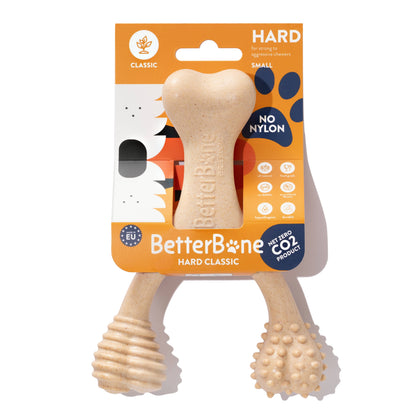 Betterbone HARD DURABLE CHEW TOY: Naturally Derived Ingredients, Eco-Friendly, and for the Toughest Chewers!