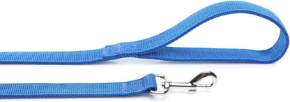 Nylon Dog Leash with 2-Layer, 4 FT/ 6 FT/ 7FT Long, 1 Inch Wide for Medium Large Dogs