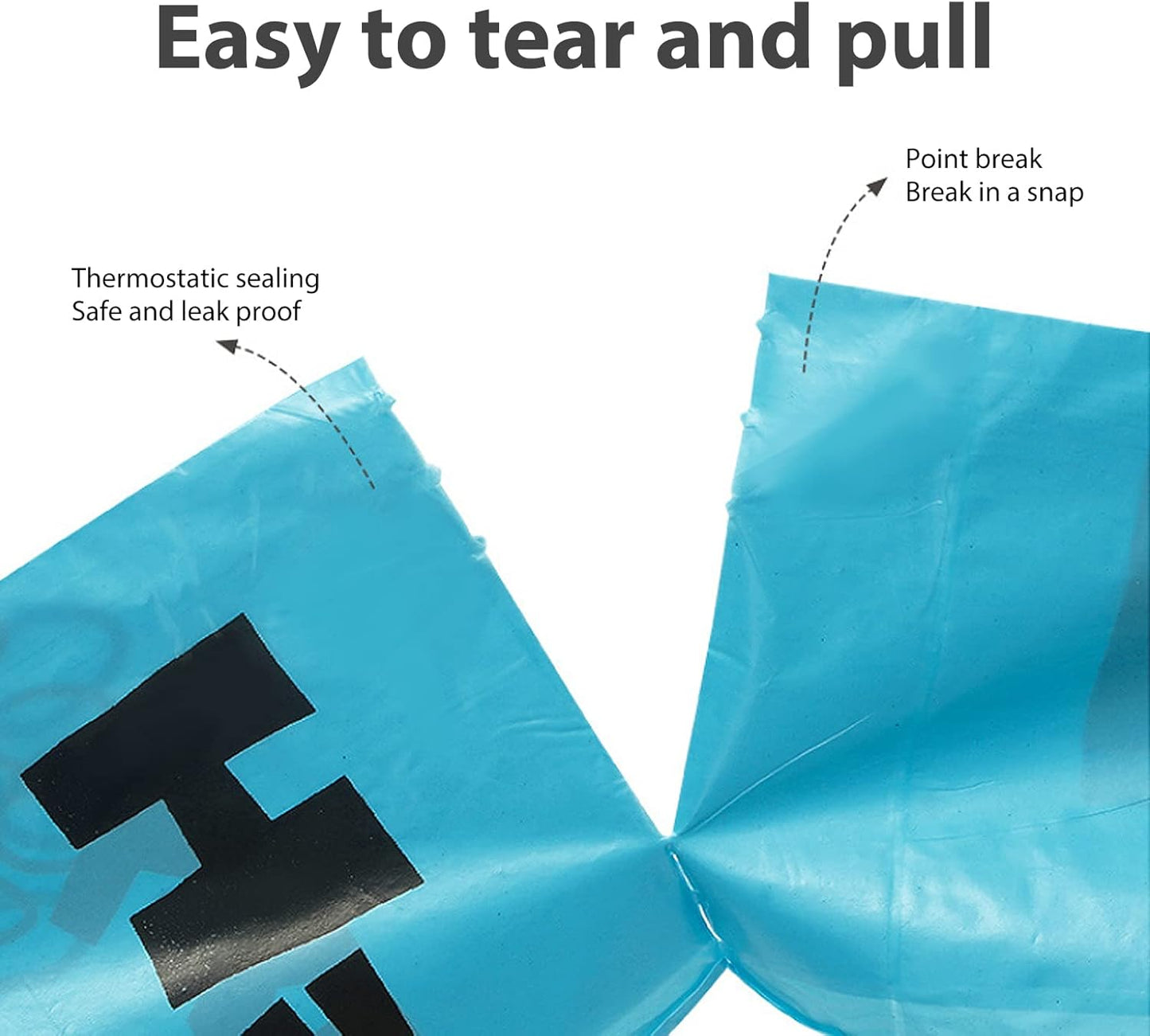 Scented Leak Proof Extra Thick Strong Easy Tear-Off Poop Bags for Dog, 270 Count, 18 Rolls, 9X13 Inches