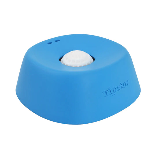 Yipetor Slow Feeder Dog Bowl with Built-In Rolling Ball for Liquid Treats - No Spill Bone Broth and Multi-Purpose Puppy Yogurt Feeder for All Breeds and Dietary Supplements